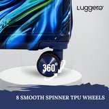 PRISM BLUE Light Weight & Durable Polycarbonate Hard Luggage