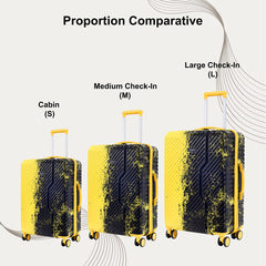 Tropical Yellow Cabin, Medium & Large Set