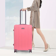 CANDY B PINK Light Weight & Durable Polycarbonate Hard Luggage