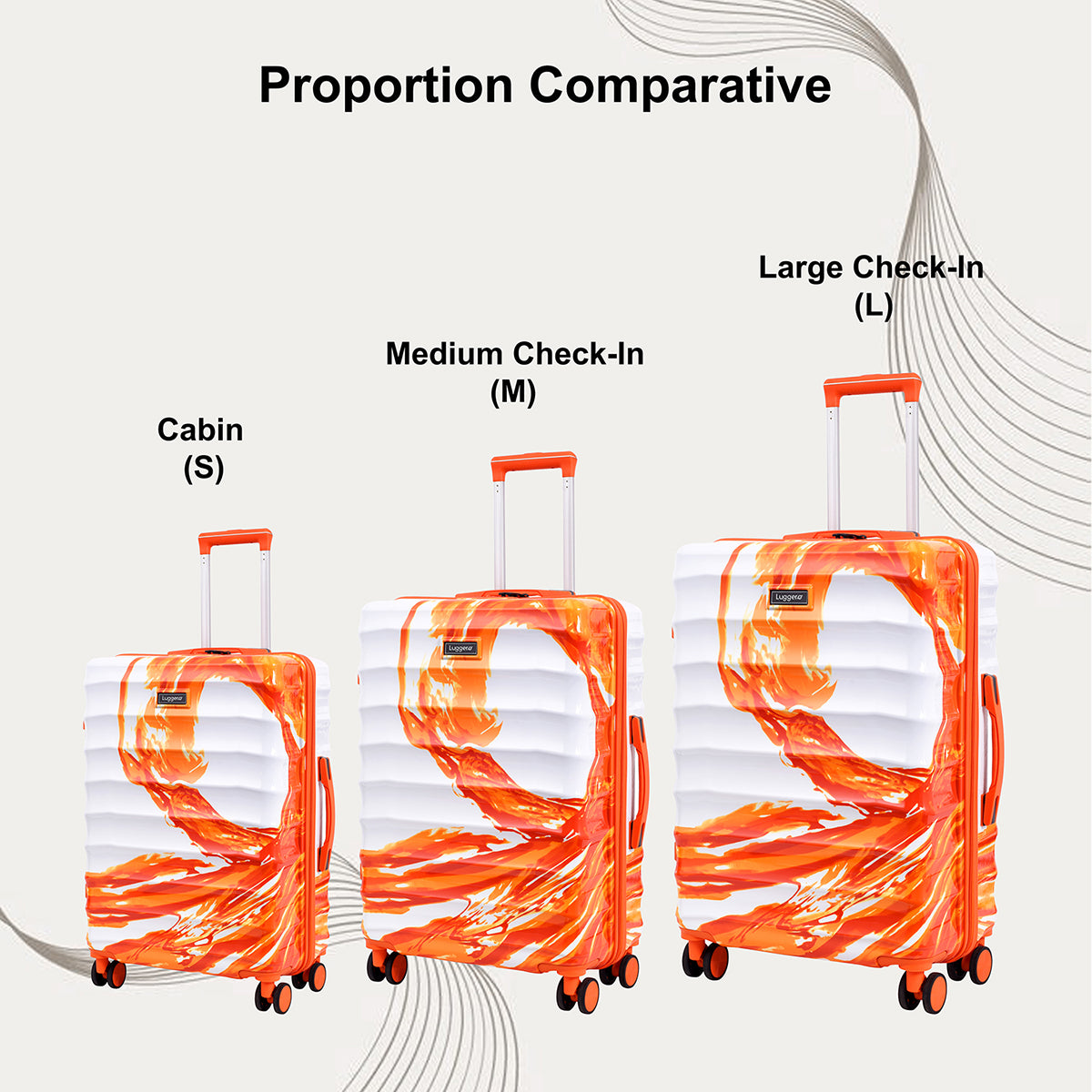 Aura Orange Cabin, Medium & Large Set