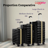 BONVOYAGE BLACK Light Weight & Durable Polycarbonate Hard Luggage