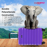 BONVOYAGE PURPLE Light Weight & Durable Polycarbonate Hard Luggage