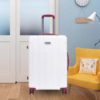 CANDY OFF WHITE Light Weight & Durable Polycarbonate Hard Luggage