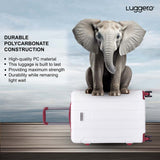 CANDY OFF WHITE Light Weight & Durable Polycarbonate Hard Luggage