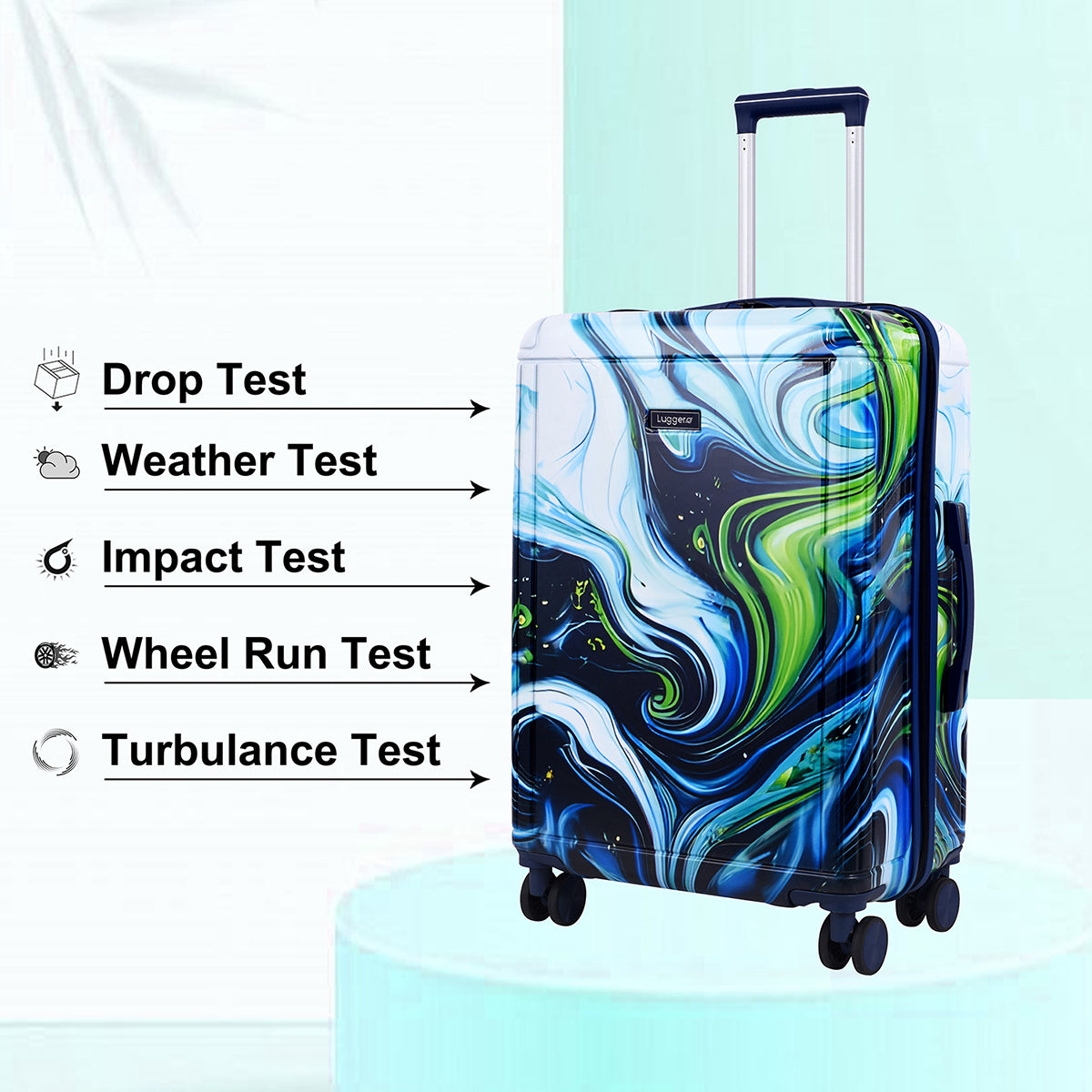Prism Blue Cabin, Medium & Large Set