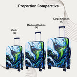 Prism Blue Cabin, Medium & Large Set