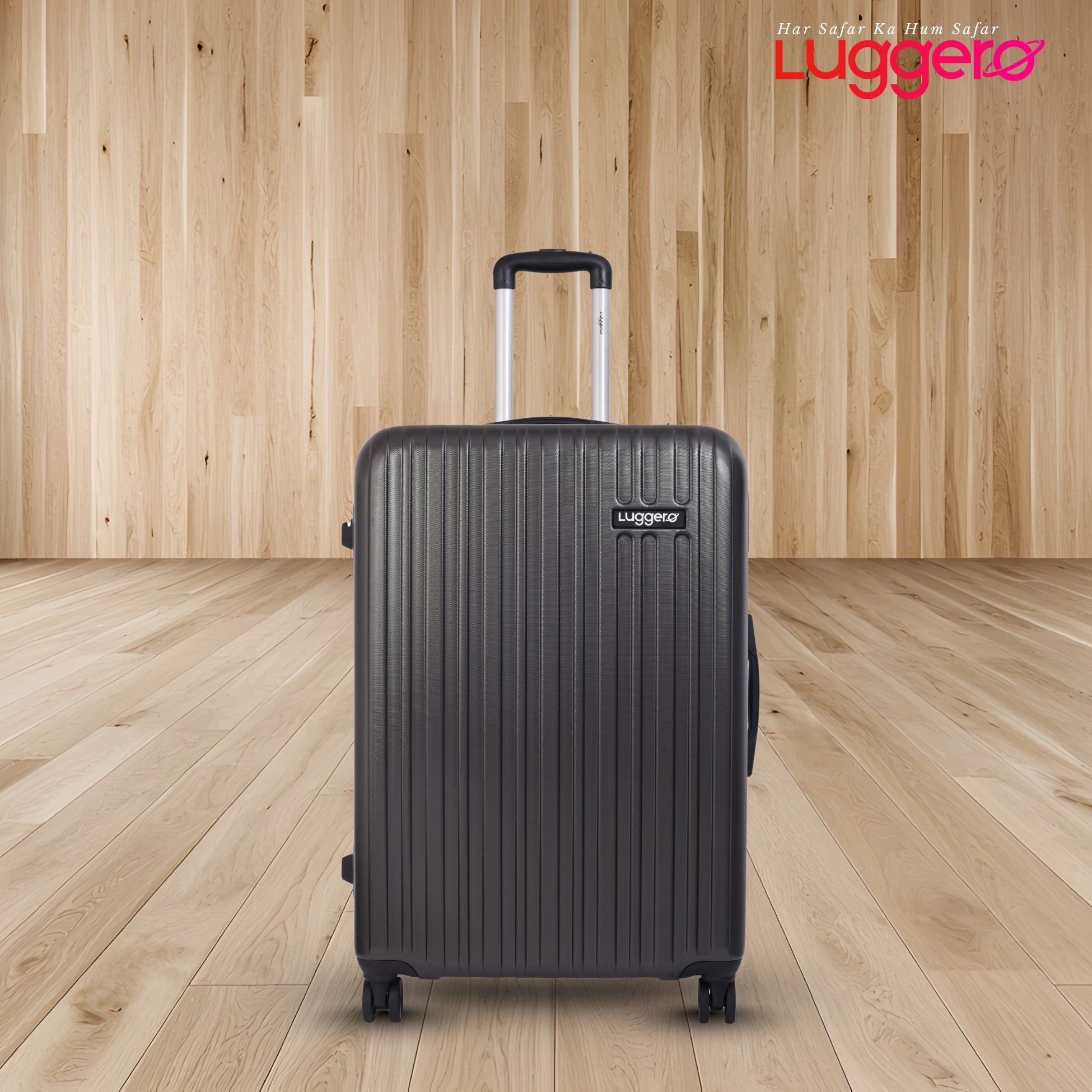 CLASSIC DARK GREY Light Weight & Durable Polycarbonate Hard Luggage