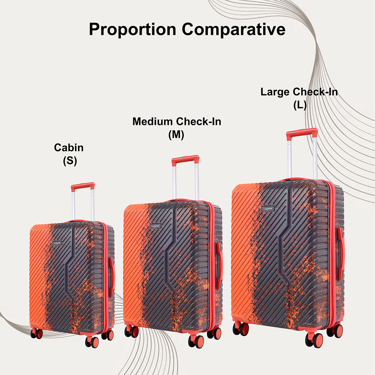 Tropical Red Cabin, Medium & Large Set