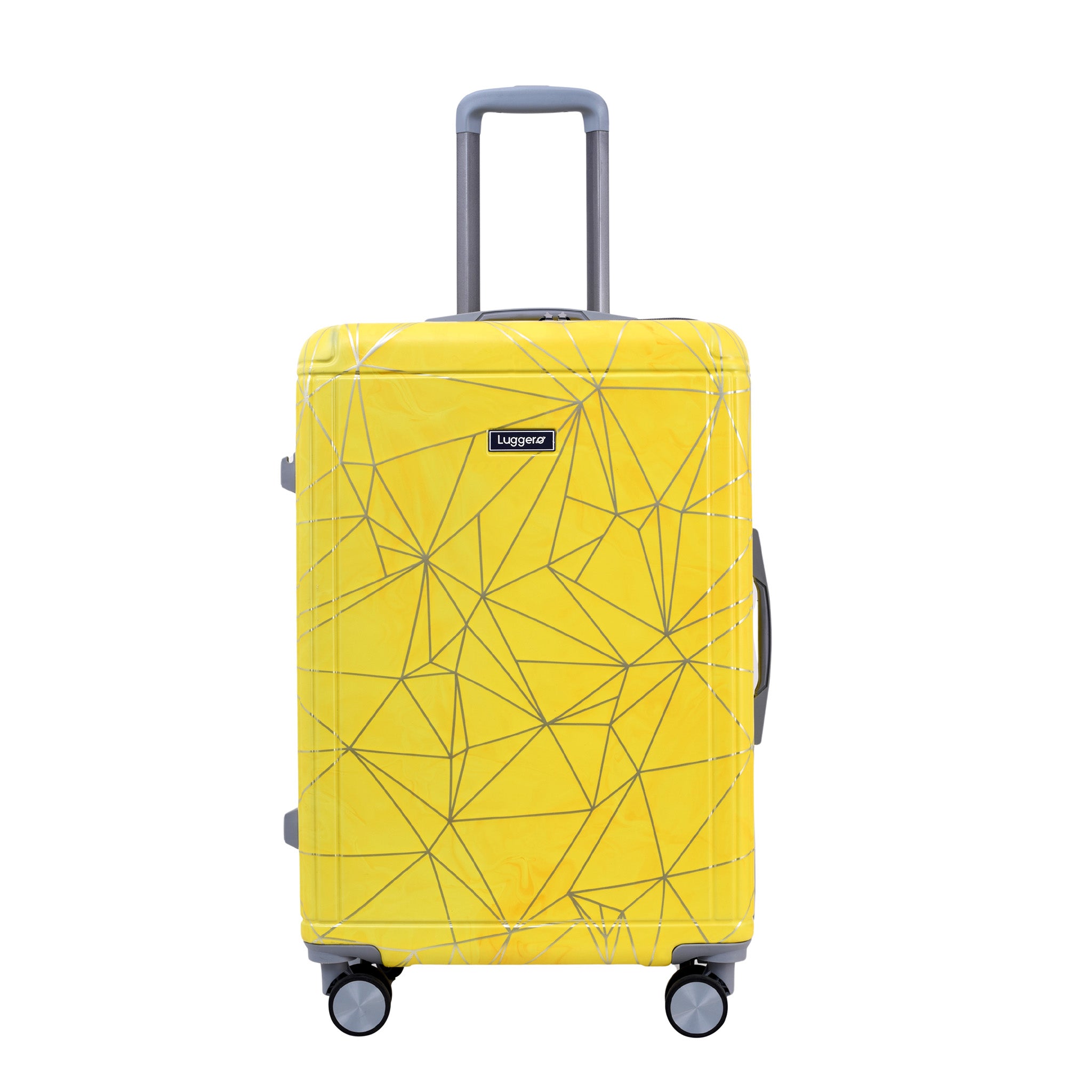 MAZE SEA YELLOW Light Weight & Durable Polycarbonate Hard Luggage