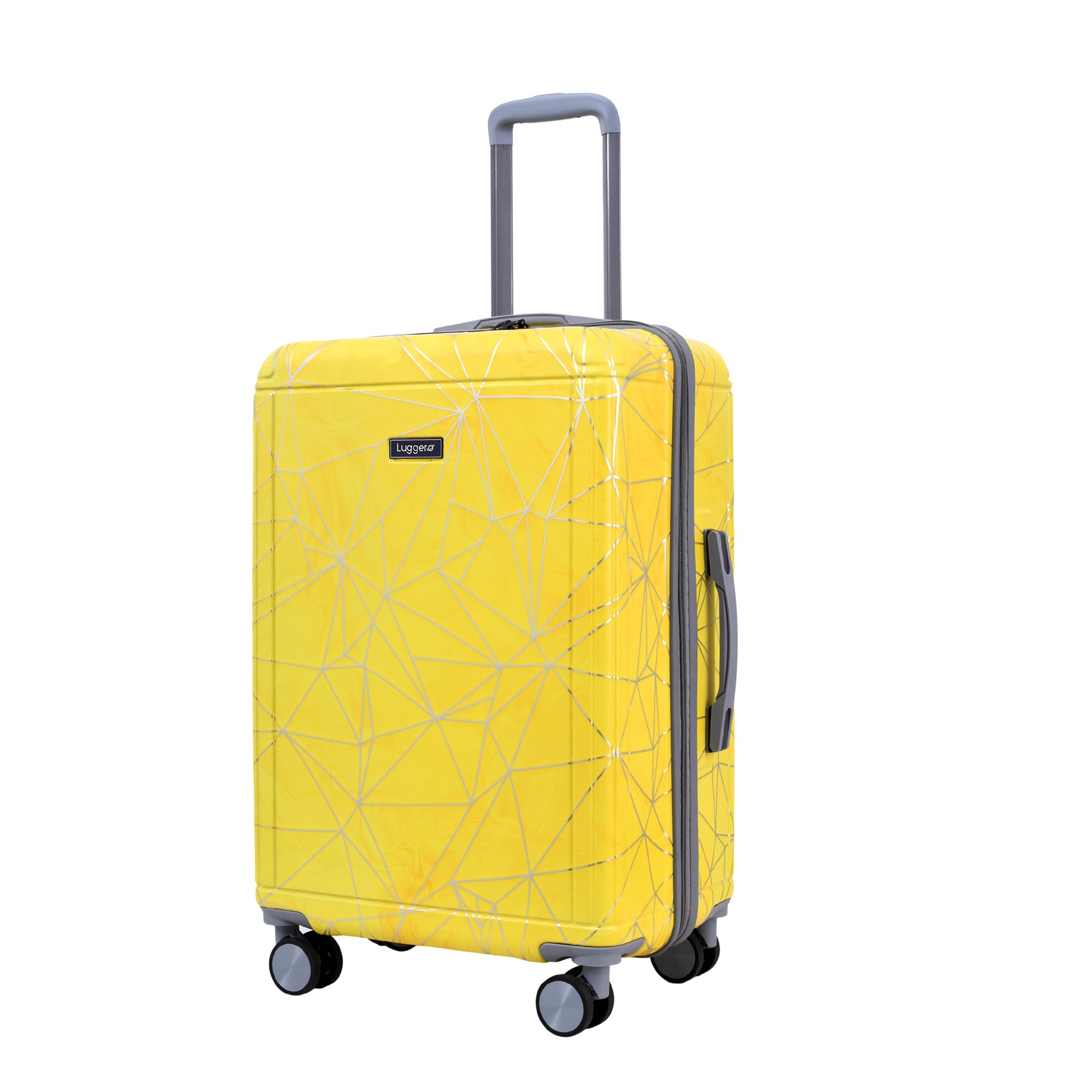 MAZE SEA YELLOW Light Weight & Durable Polycarbonate Hard Luggage