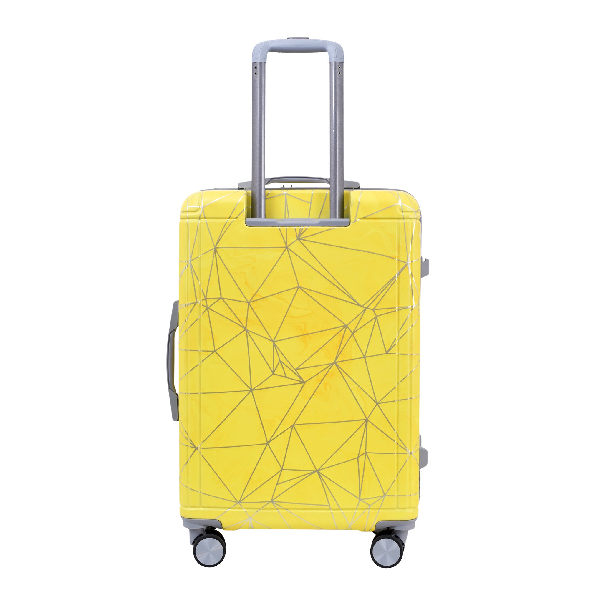 MAZE SEA YELLOW Light Weight & Durable Polycarbonate Hard Luggage