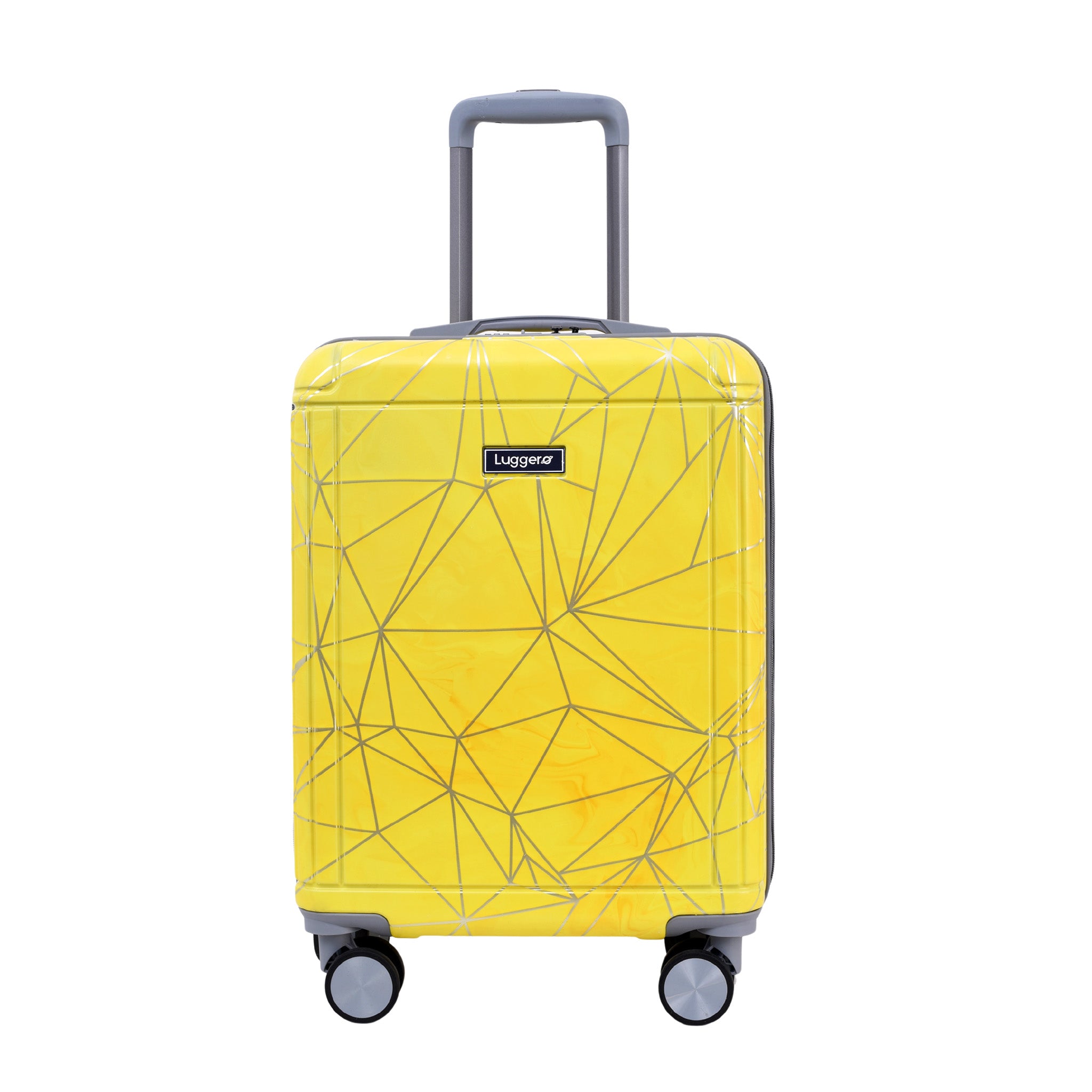 MAZE SEA YELLOW Light Weight & Durable Polycarbonate Hard Luggage