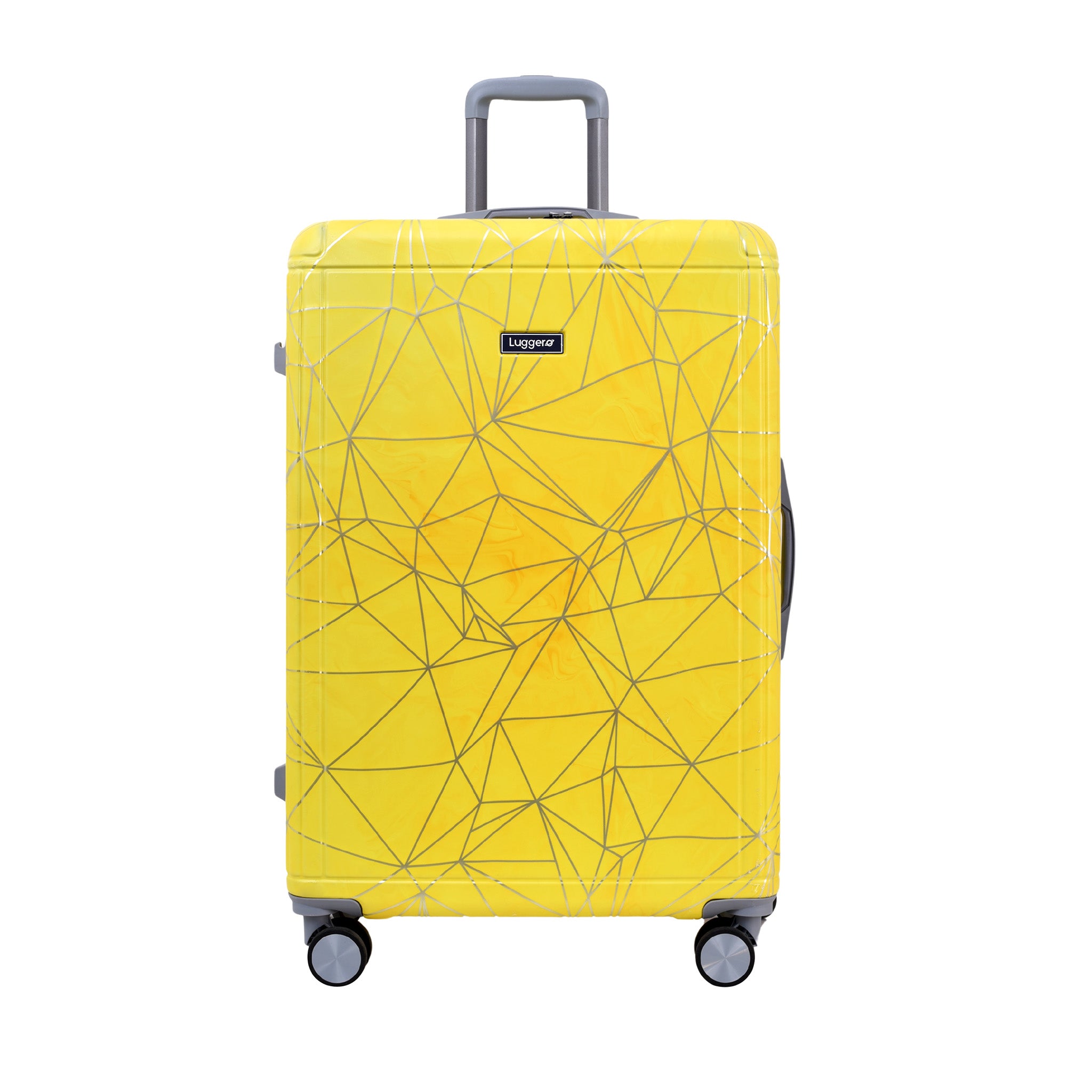MAZE SEA YELLOW Light Weight & Durable Polycarbonate Hard Luggage