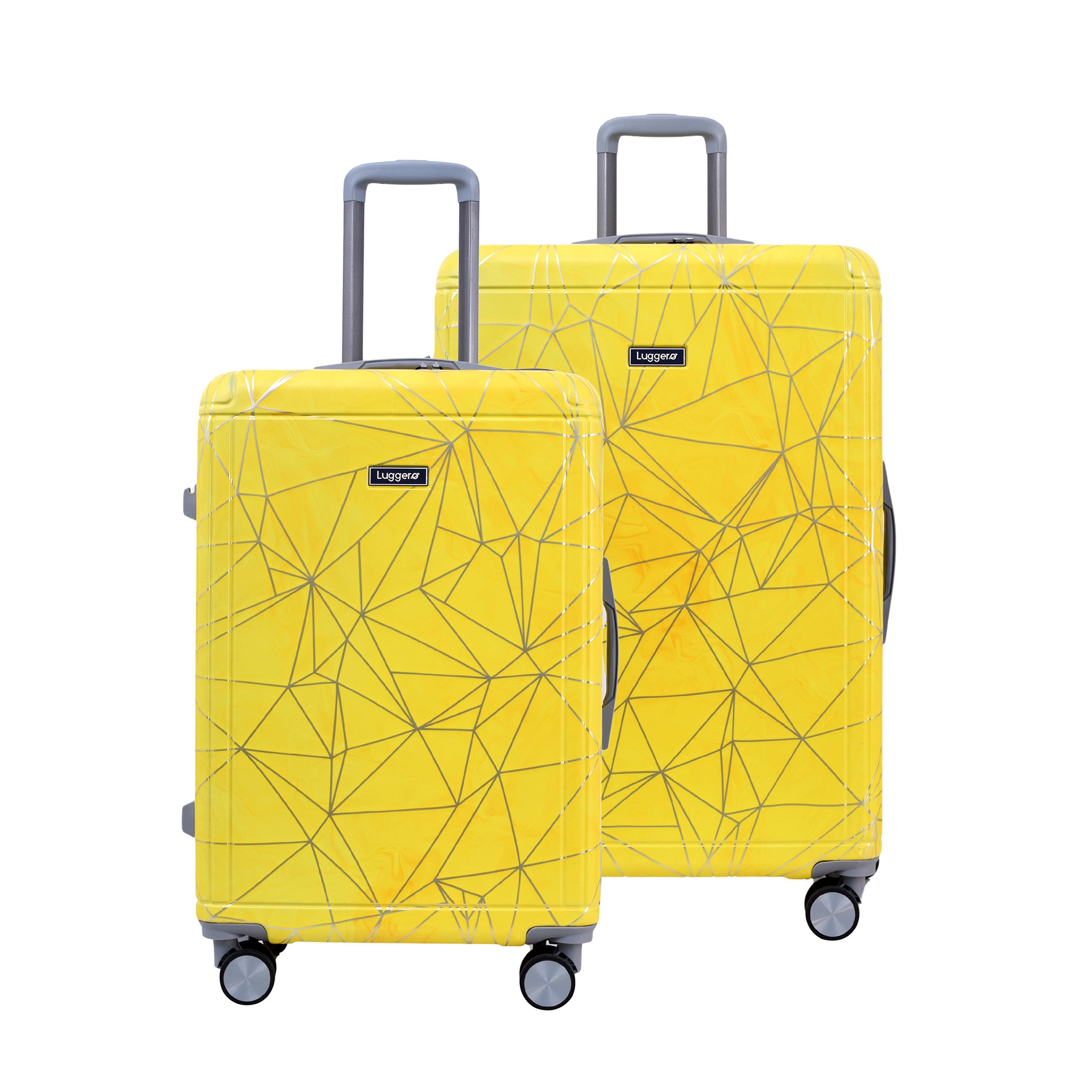 MAZE SEA YELLOW Light Weight & Durable Polycarbonate Hard Luggage