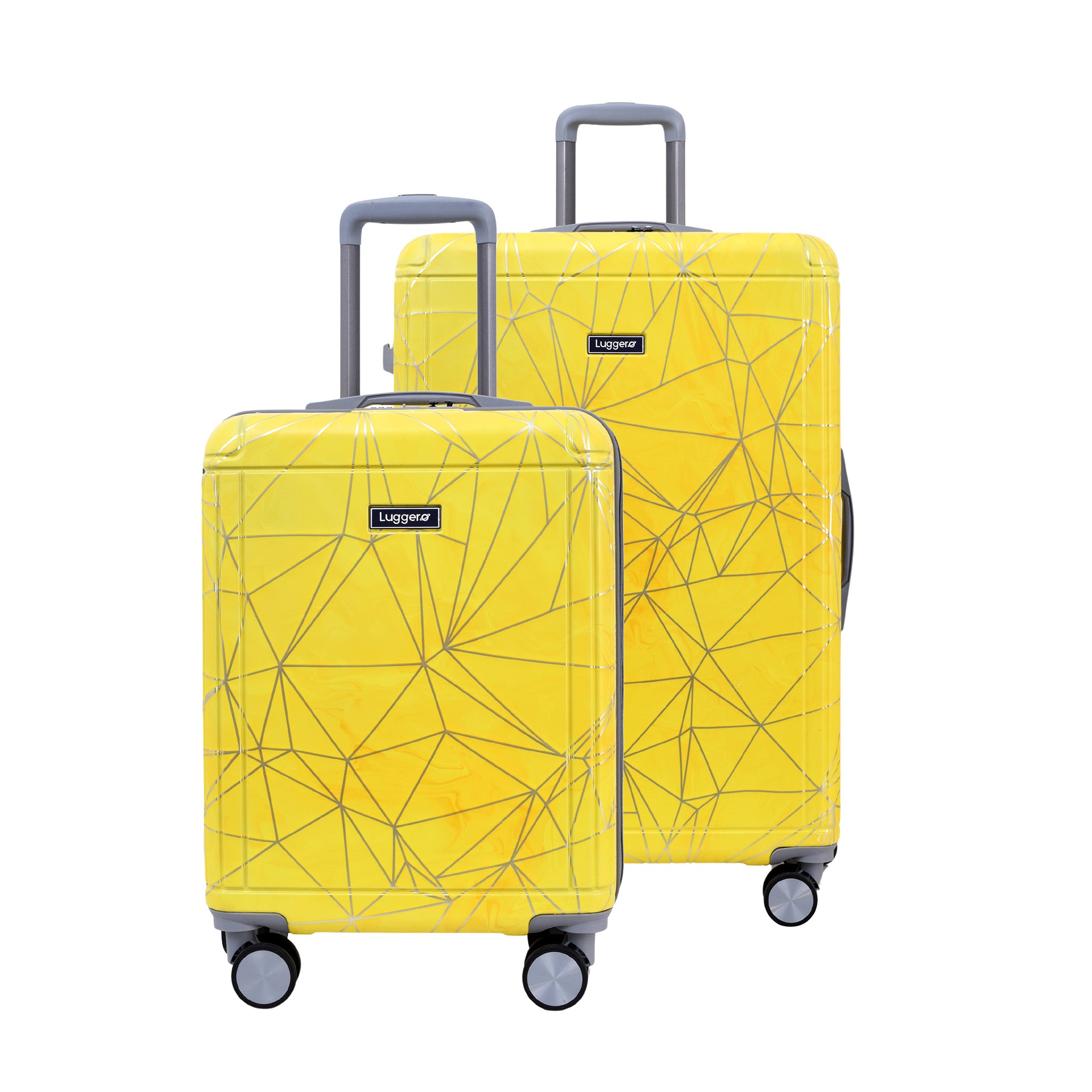 MAZE SEA YELLOW Light Weight & Durable Polycarbonate Hard Luggage