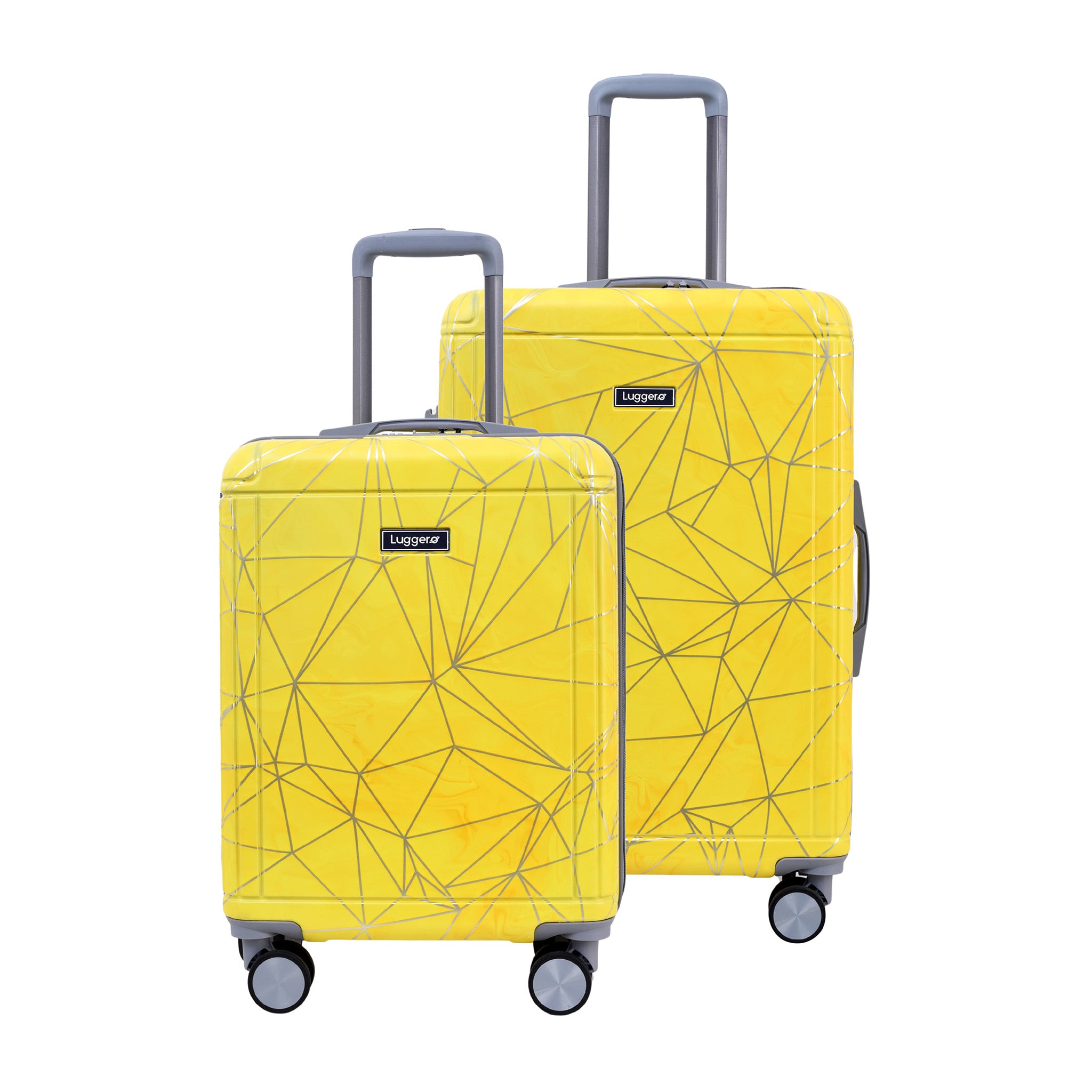 MAZE SEA YELLOW Light Weight & Durable Polycarbonate Hard Luggage
