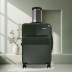 Amiggo Green Hard Trolley Bag