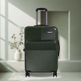 Amiggo Green Hard Trolley Bag
