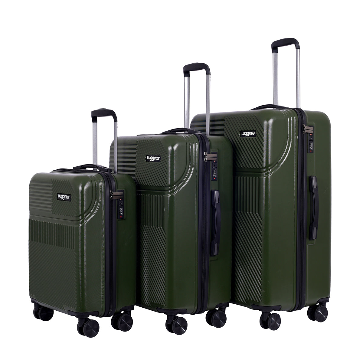 Amiggo Green Cabin, Medium & Large Set