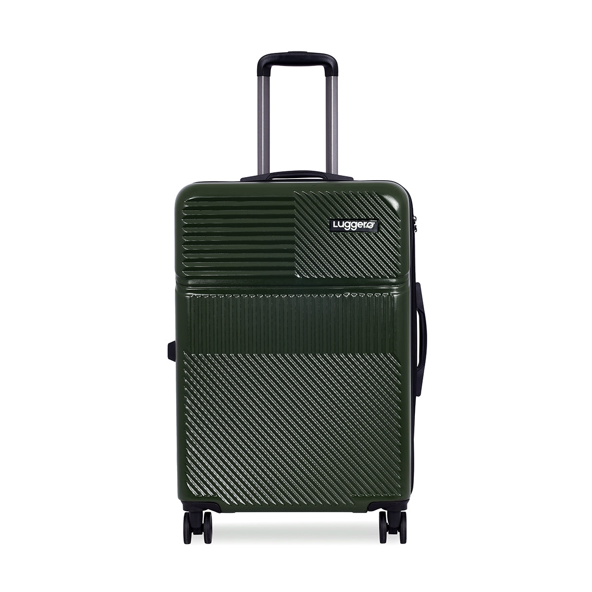 Amiggo Green Hard Trolley Bag