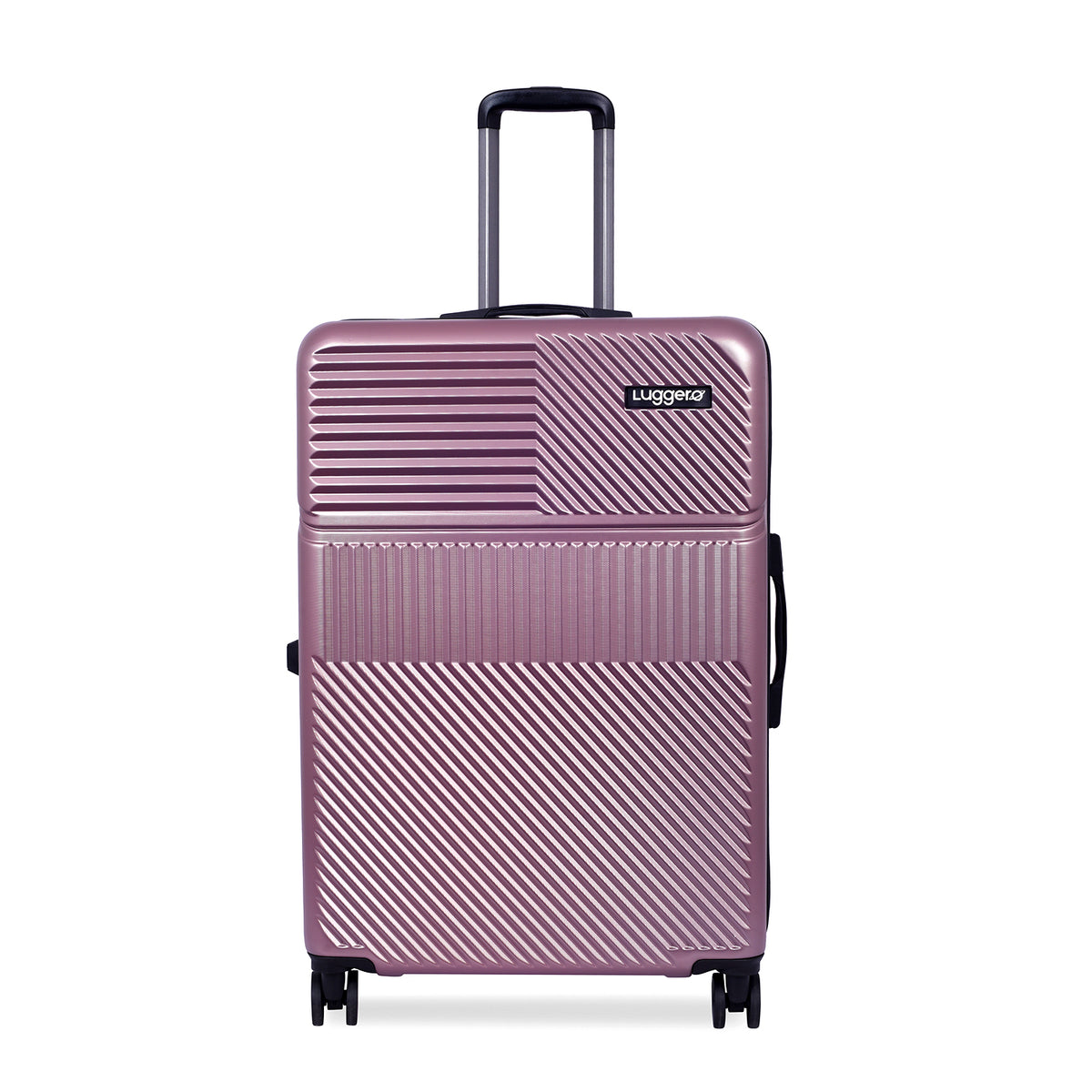 Amiggo Rose Gold Hard Trolley Bag