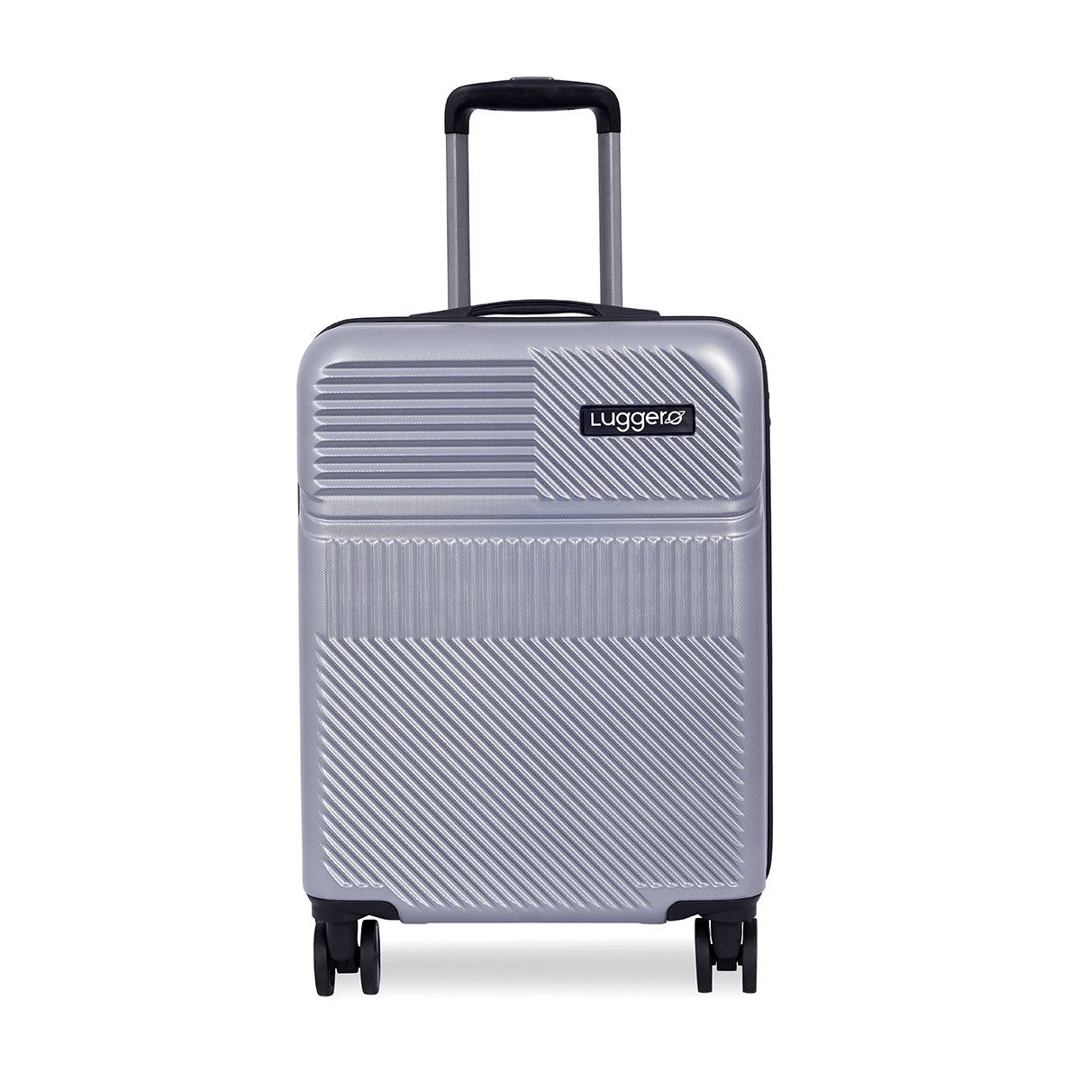 Amiggo Silver Hard Trolley Bag