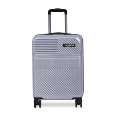 Amiggo Silver Hard Trolley Bag