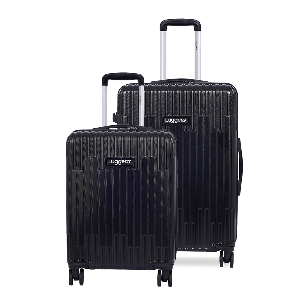 ASPIRE BLACK Light Weight & Durable Polycarbonate Hard Luggage