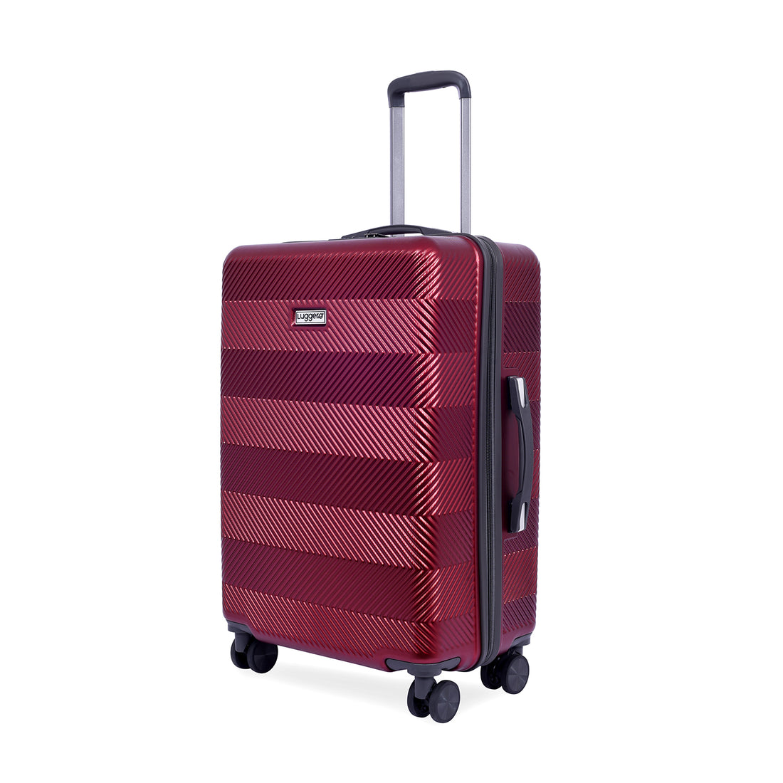 Luggero ASTRO Solid Light weight Luggage DARK-RED