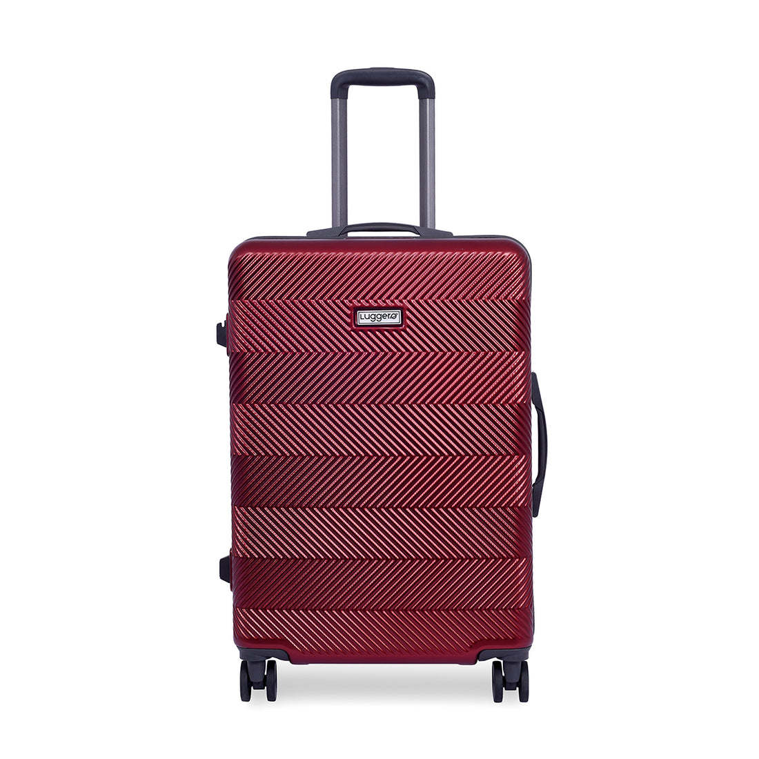 Luggero ASTRO Solid Light weight Luggage DARK-RED