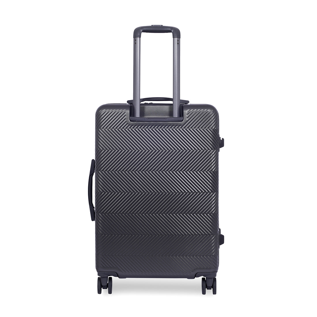 Luggero Astro Solid Light weight Luggage Grey-M+S