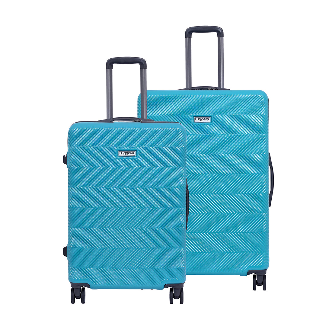 Luggero Astro Solid Light weight Luggage S- Green-L+M