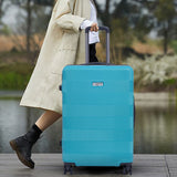 Astro Solid Light weight Luggage S- Green