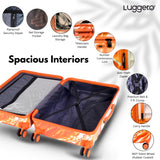 AURA ORANGE Light Weight & Durable Polycarbonate Hard Luggage