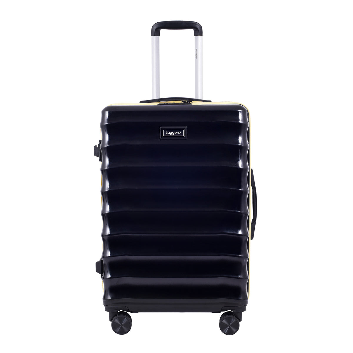 BONVOYAGE BLACK Light Weight & Durable Polycarbonate Hard Luggage