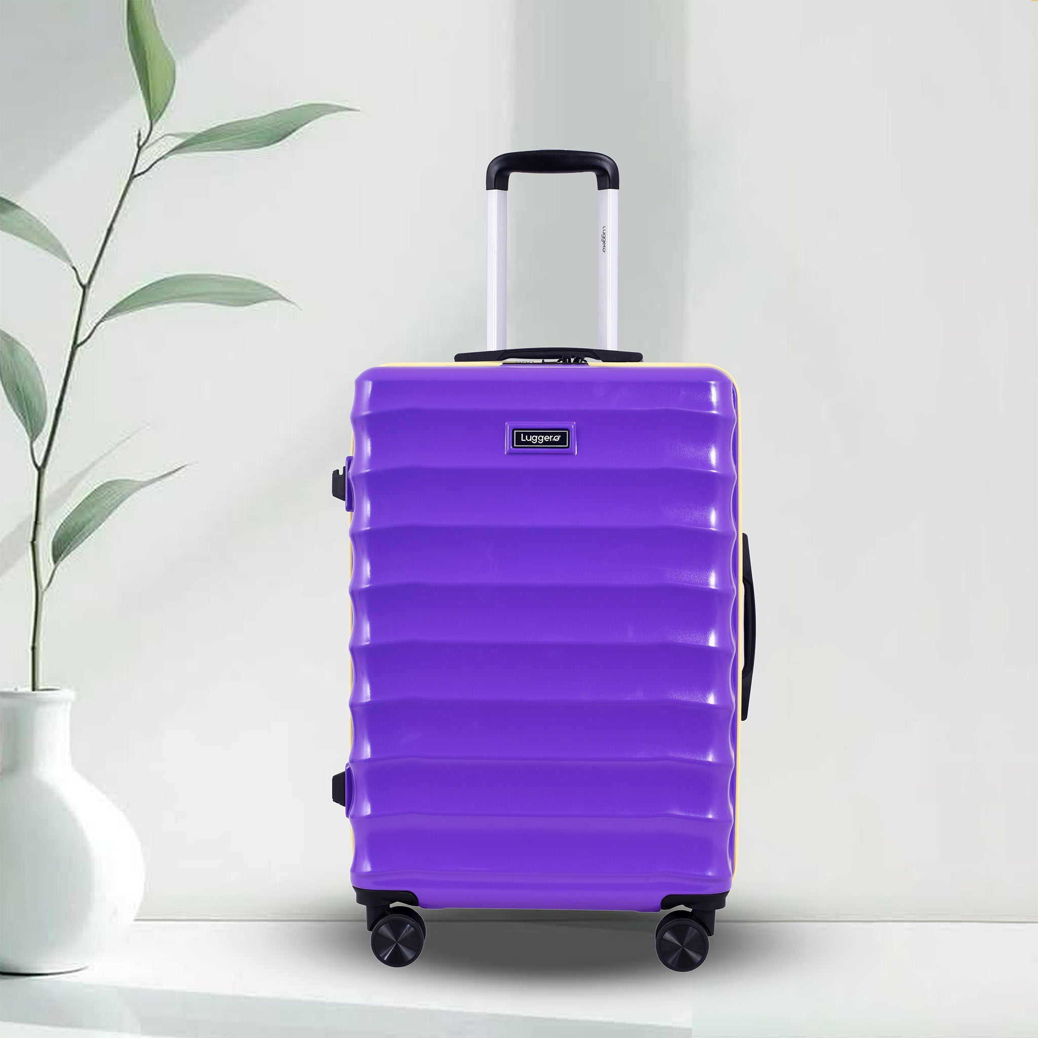 BONVOYAGE PURPLE Light Weight & Durable Polycarbonate Hard Luggage