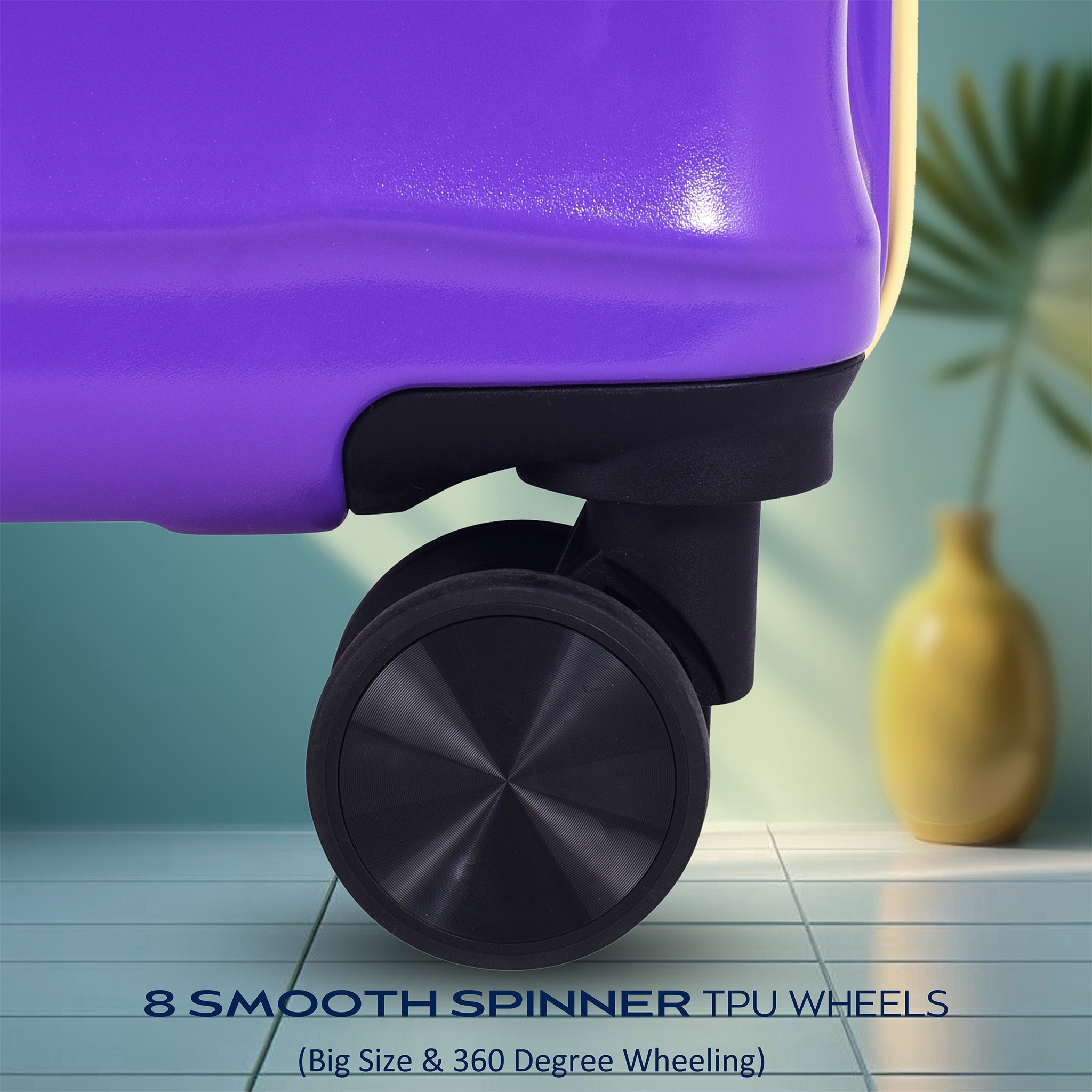 BONVOYAGE PURPLE Light Weight & Durable Polycarbonate Hard Luggage