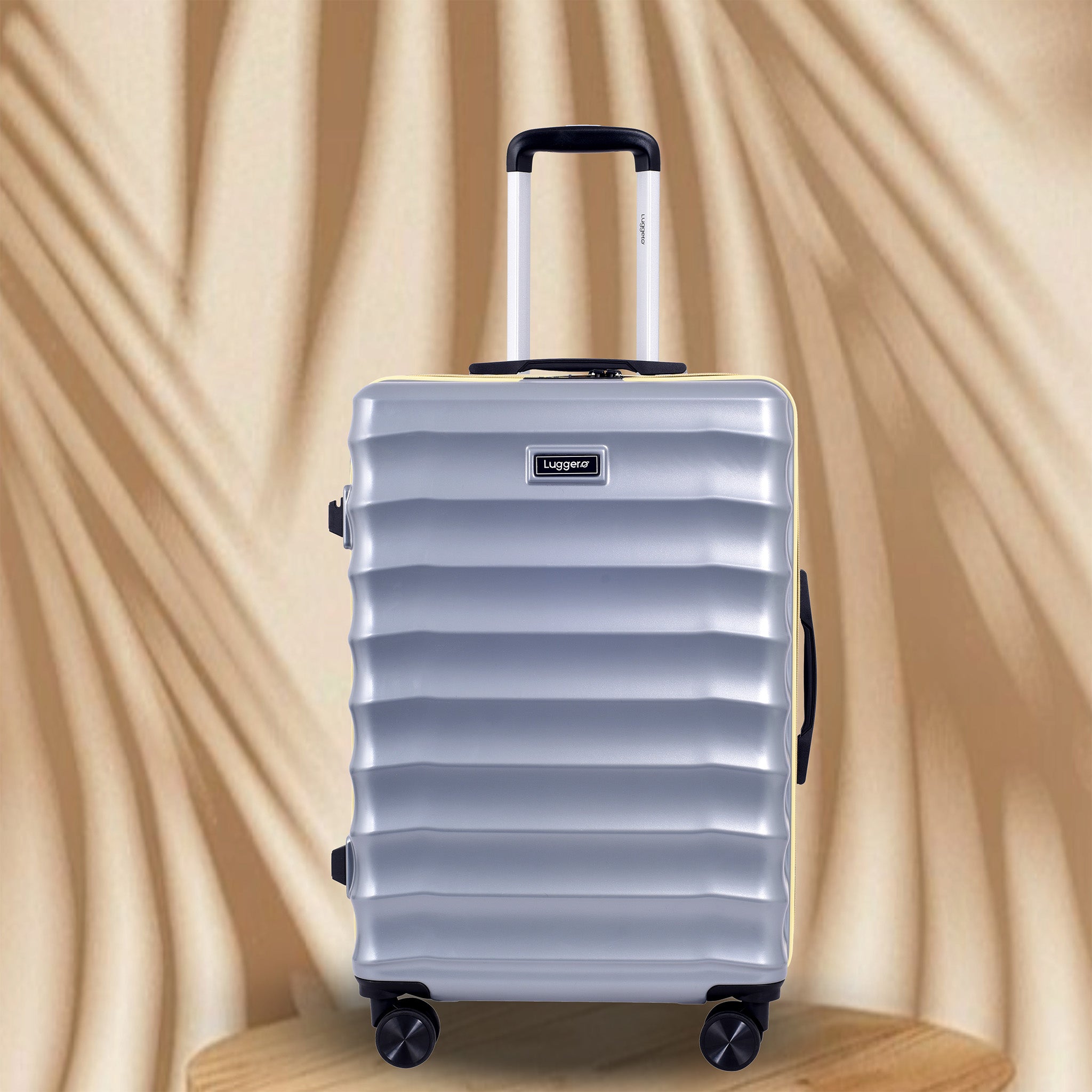 BONVOYAGE SILVER Light Weight & Durable Polycarbonate Hard Luggage