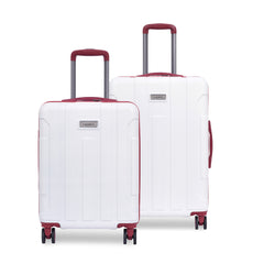 CANDY OFF WHITE Light Weight & Durable Polycarbonate Hard Luggage