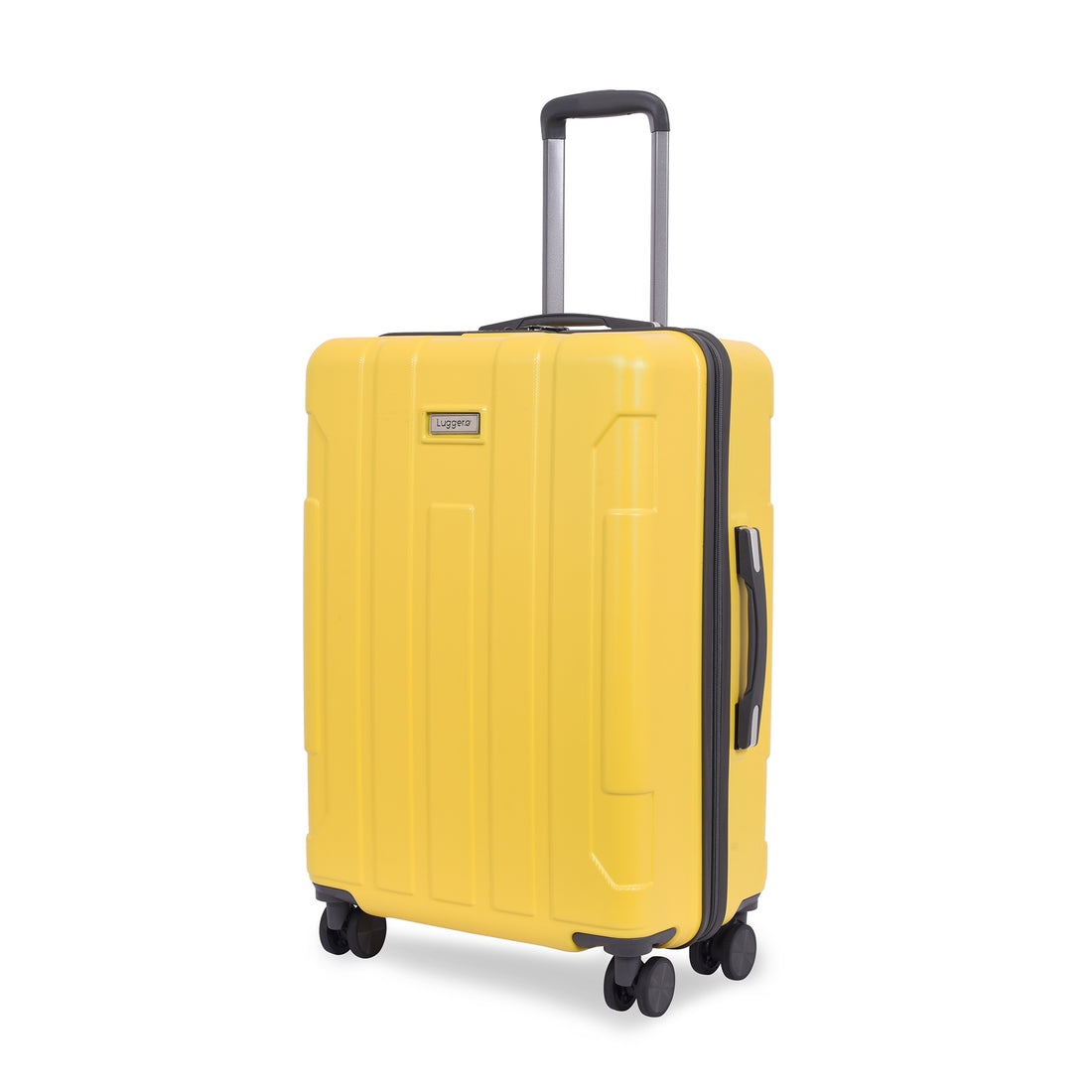 Luggero Candy Solid Light weight Luggage Yellow