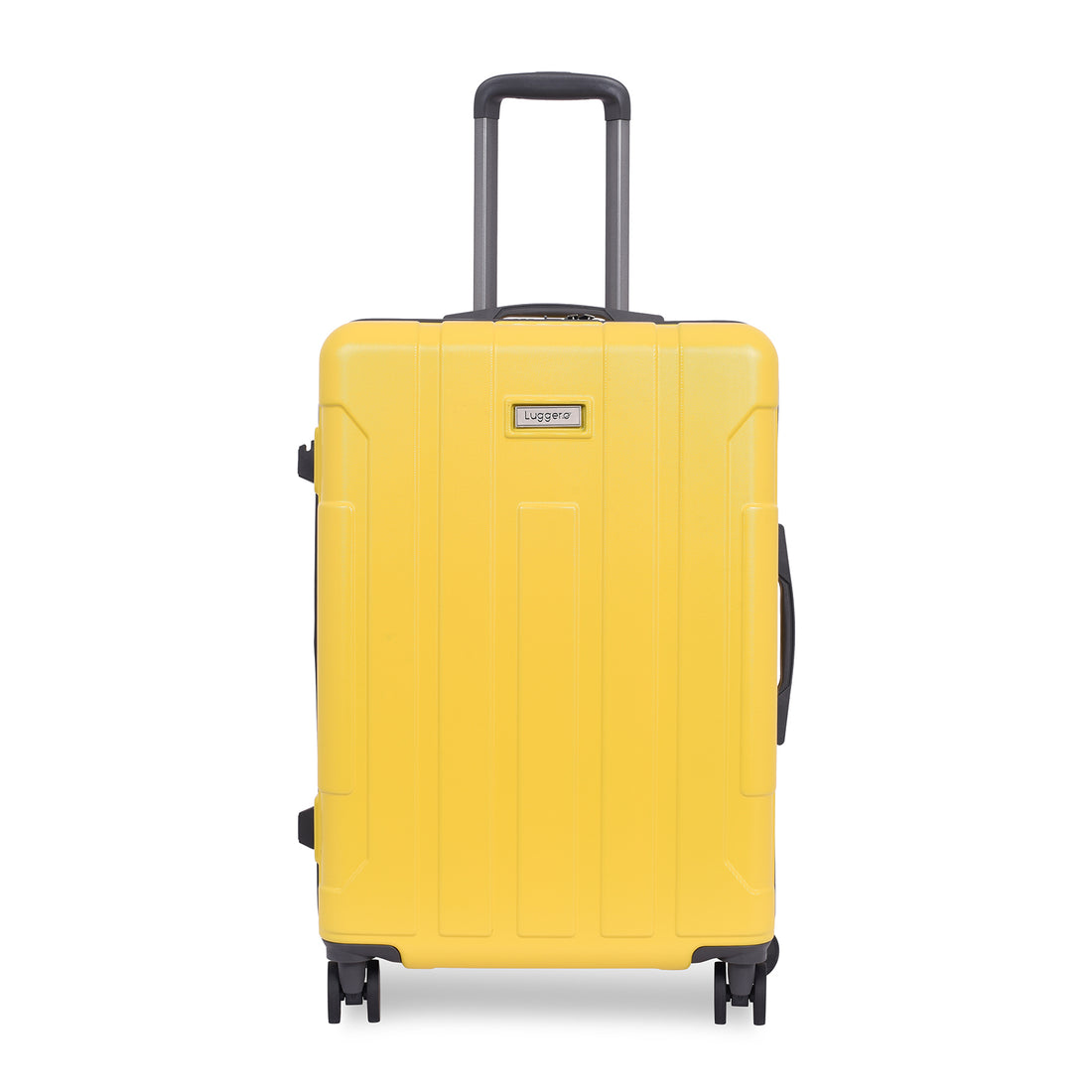 Luggero Candy Solid Light weight Luggage Yellow