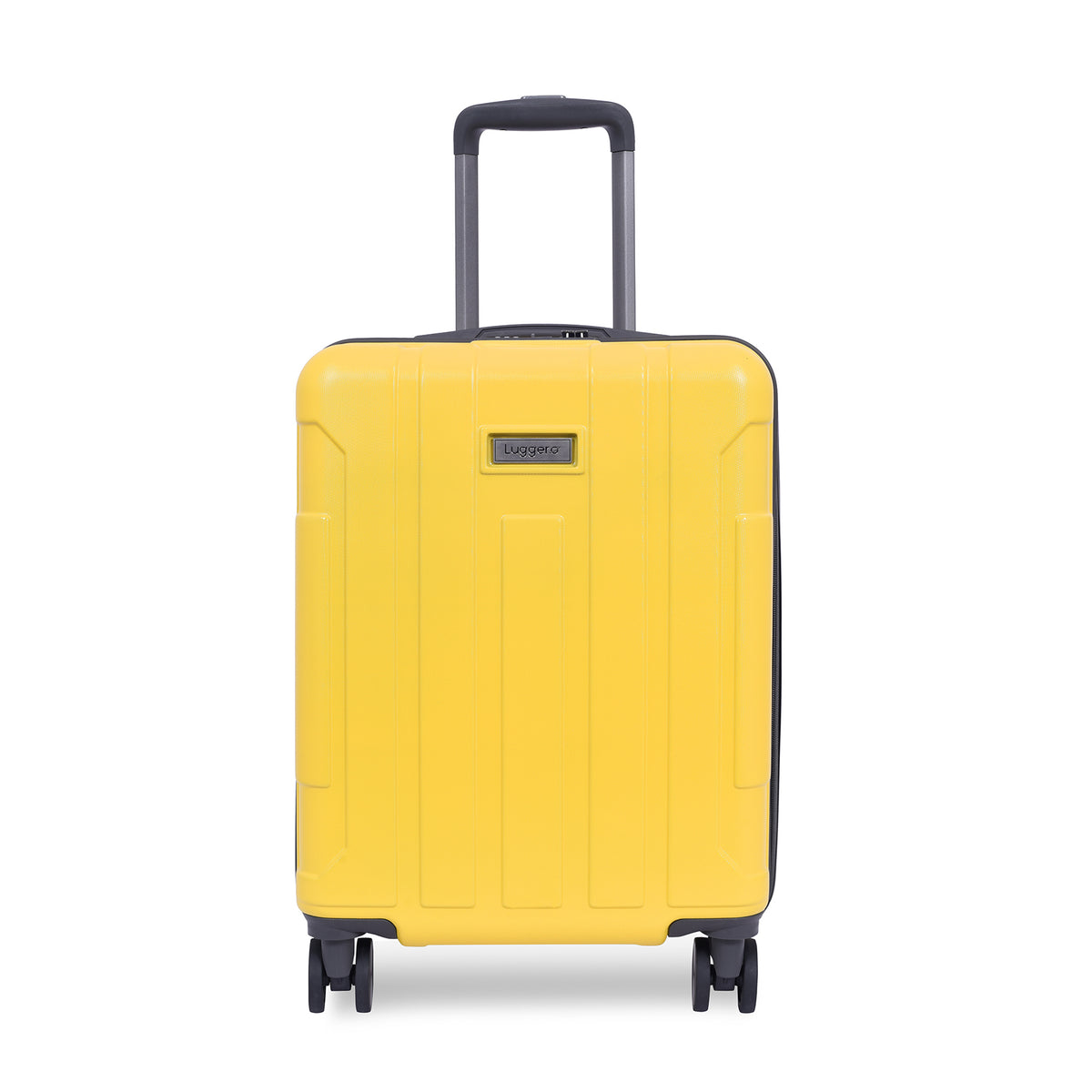 Candy Yellow Hard-Shell Trolley Bag, cabin size
