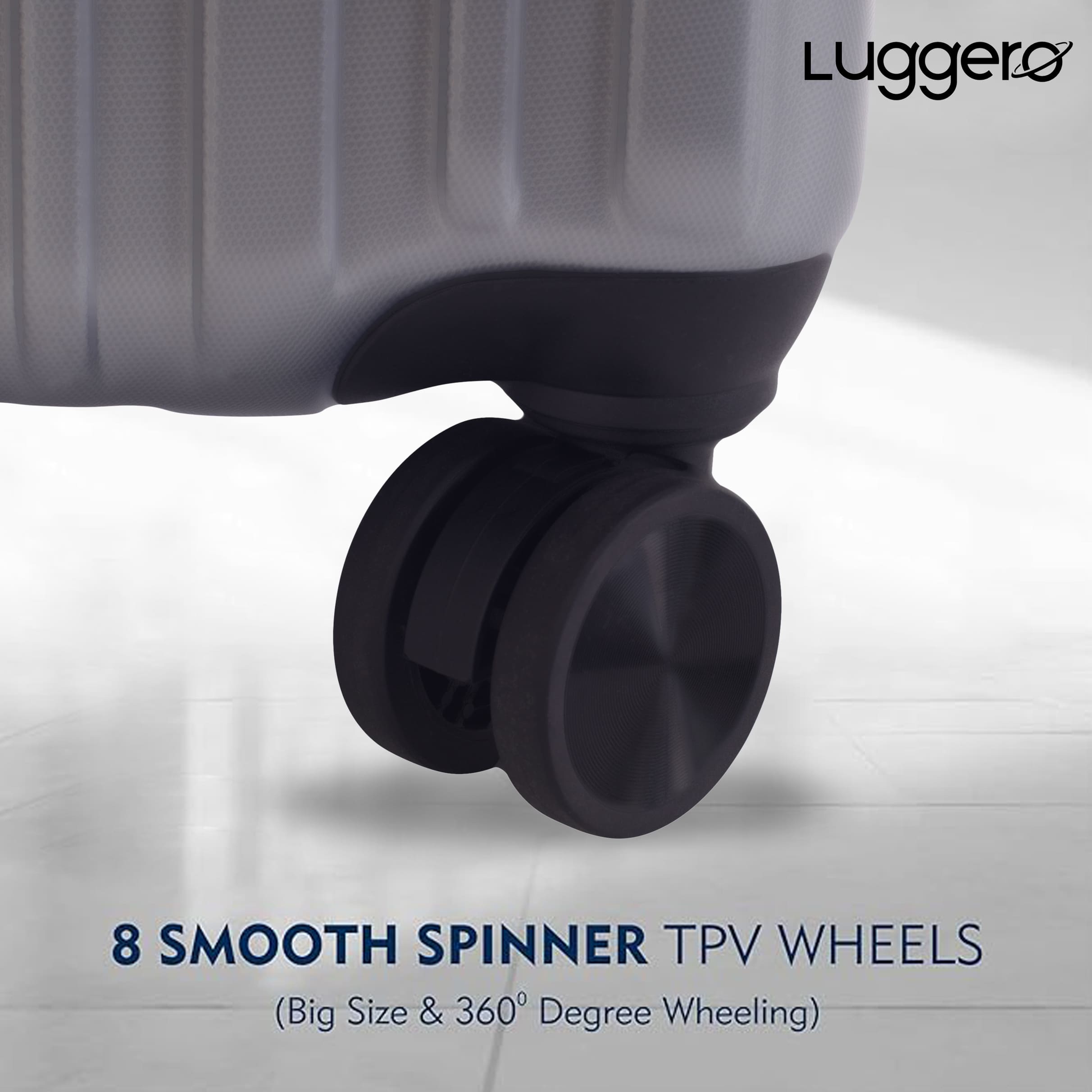 CLASSIC SILVER Light Weight & Durable Polycarbonate Hard Luggage