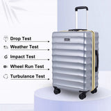 Bonvoyage Silver Medium & Large Set