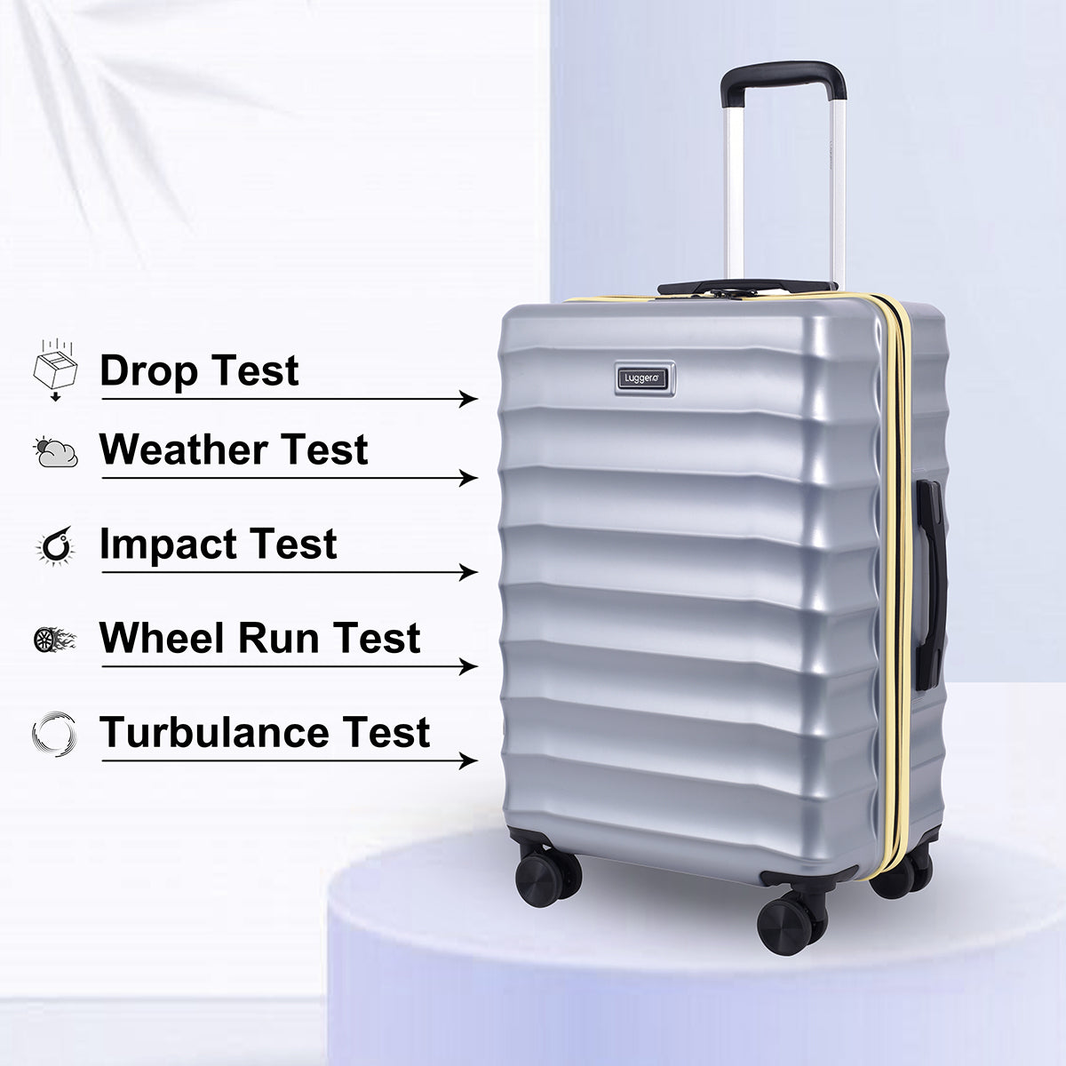 Bonvoyage Silver Medium & Large Set