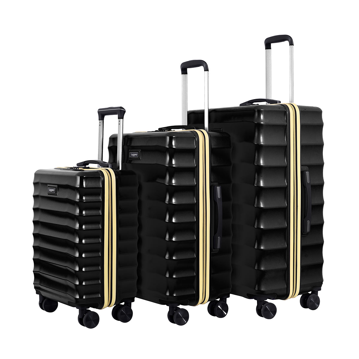 Bonvoyage Black Cabin, Medium & Large Set