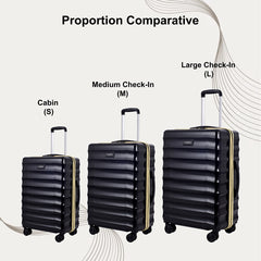 Bonvoyage Black Cabin, Medium & Large Set