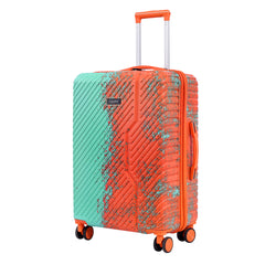 Tropical Orange Hard Trolley Bag