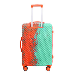 Tropical Orange Hard Trolley Bag