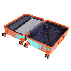 Tropical Orange Hard Trolley Bag